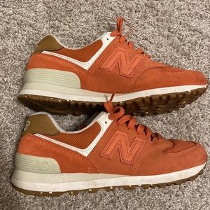 New Balance shoes womens size 8.5 burnt orange